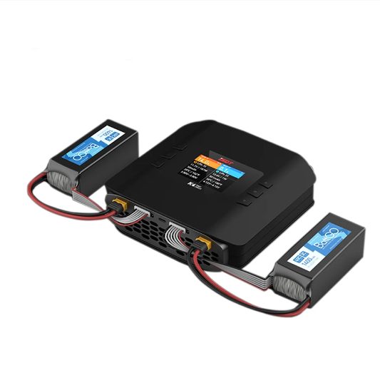 Isdt K4 Dual Lipo Charger - شاحن ذكي جديد ISDT K4 لبطاريات
