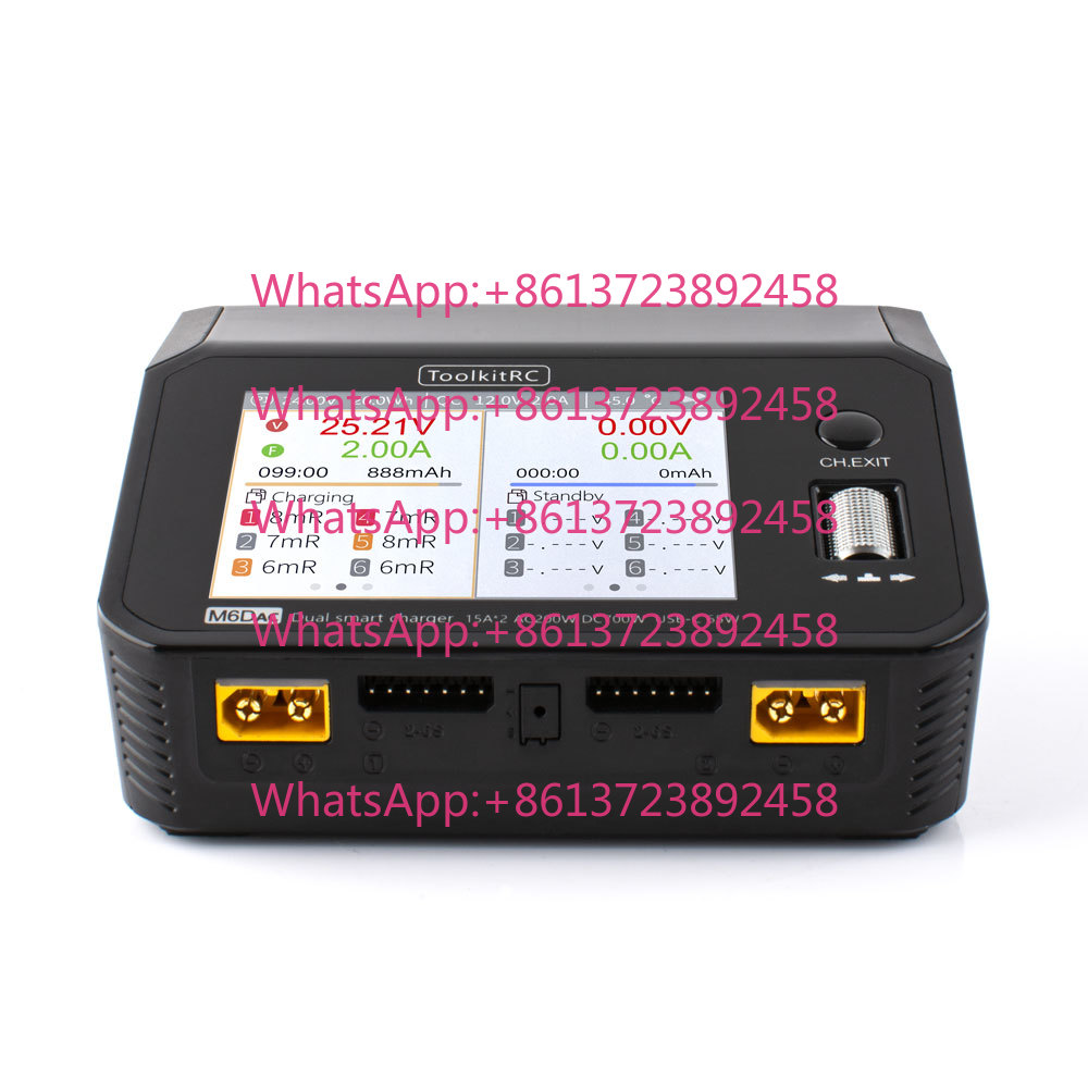 شاحن ToolkitRC M6DAC متعدد الو - مراجعة Toolkitrc M6Dac Smart Charger وسعره