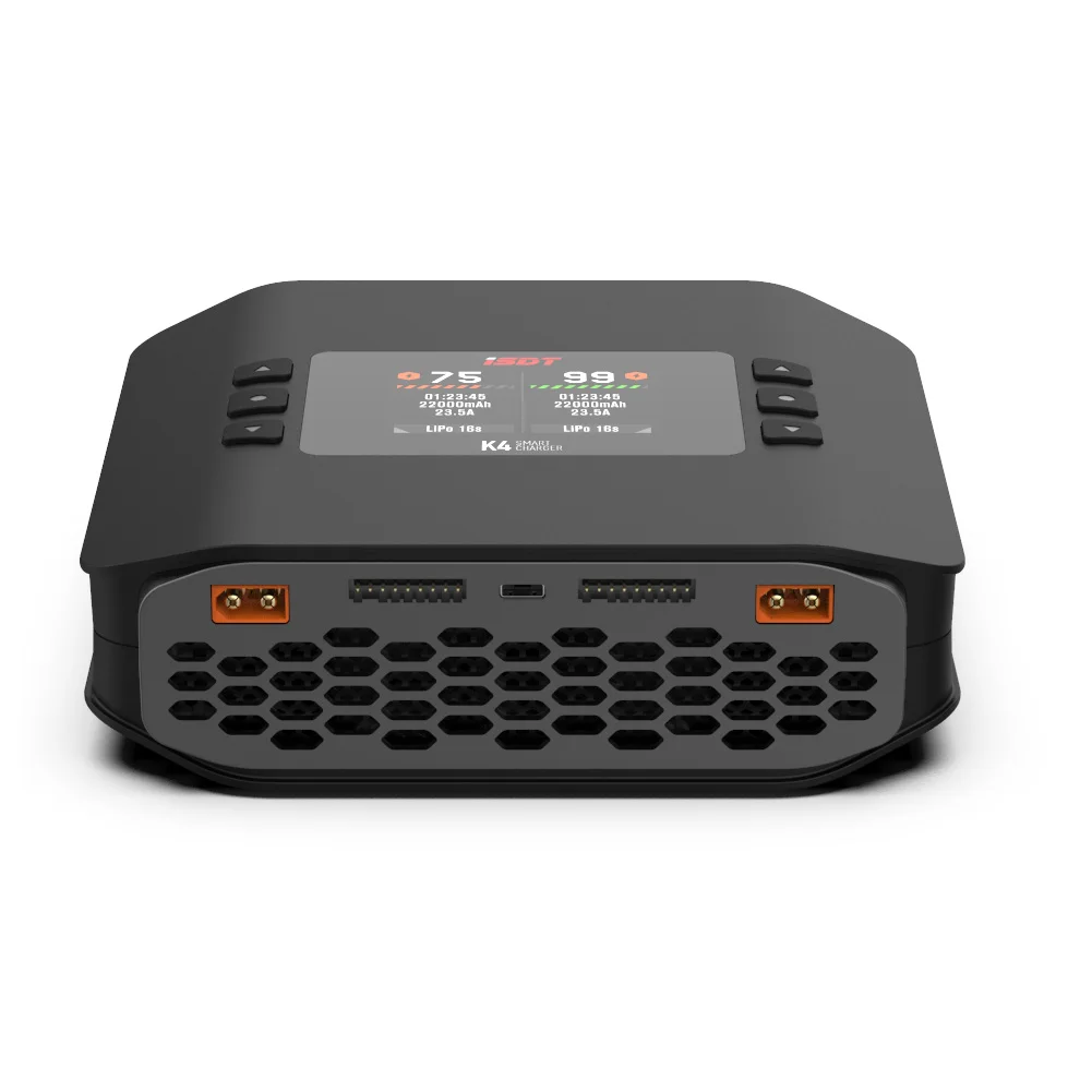 شاحن بطاريات مزدوج ISDT K4 بقد - مراجعة Isdt K4 Dual Lipo Charger وسعره
