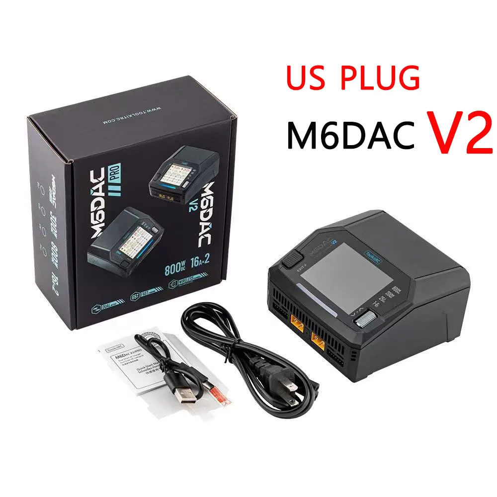 شاحن وبطارية ليثيوم بوليمر ذكي - مراجعة Toolkitrc M6Dac Smart Charger وسعره