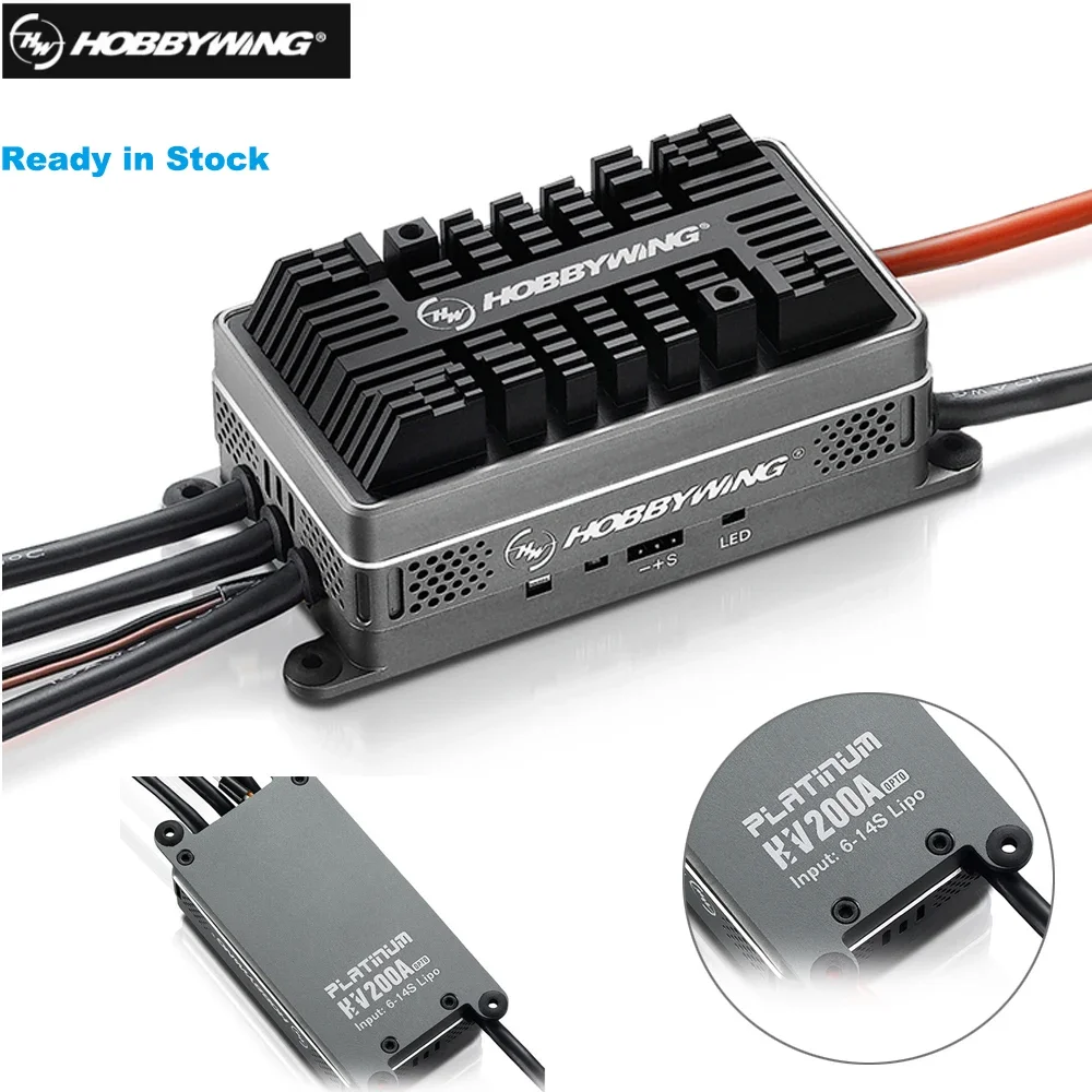Hobbywing Platinum HV 200A V4. - مراجعة 6S Lipo Battery 22.2V 5000Mah وسعره